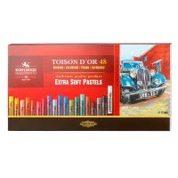 souprava kříd prašných Koh-i-noor extra soft 8556 Toison D´Or 48 barev