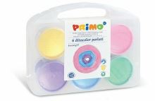 sada prstových barev Primo - 6x100g - perleťové