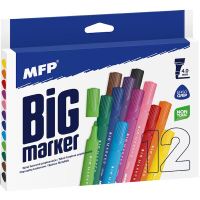 Popisovače MFP Jumbo trojhranné / 12ks