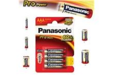 Alkalická baterie AAA Panasonic Pro Power LR03 - 4ks