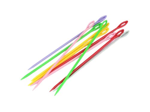 Plastová jehla s velkým okem 15cm
