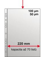 Obal závěsný A4 euro maxi ECO - 50ks