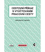 Cestovní příkaz A4 s vyúčtováním