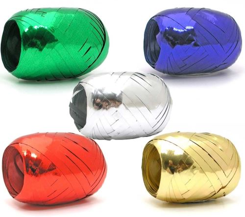 stuha vázací 0,5cm/20m metal