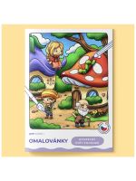 omalovánky A5 - kouzelný svět pohádek