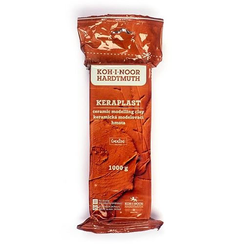 modelovací hmota samotvrdnoucí Kera 1000g - terracotta