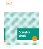 Stavební deník A4 NCR 3x15 listů