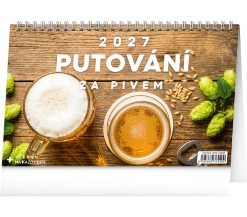 kalendář PG/S 8057 - putování za pivem