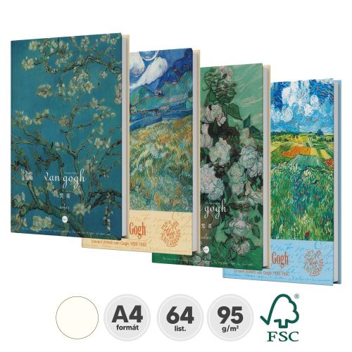 Skicák A4 Van Gogh 95g / 64 listů